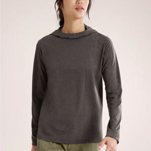 Arc'teryx Black Heather Taema Hoody